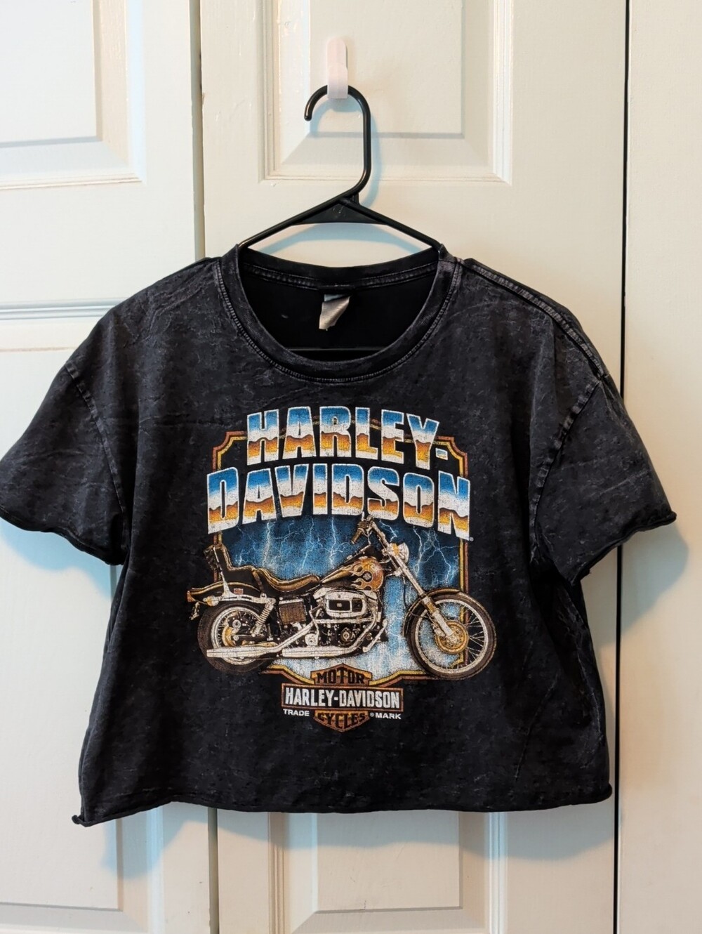 Harley-Davidson Black Motorcycle Graphic Tee